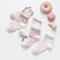 Kit 5 pares de Meia Baby Bichinhos