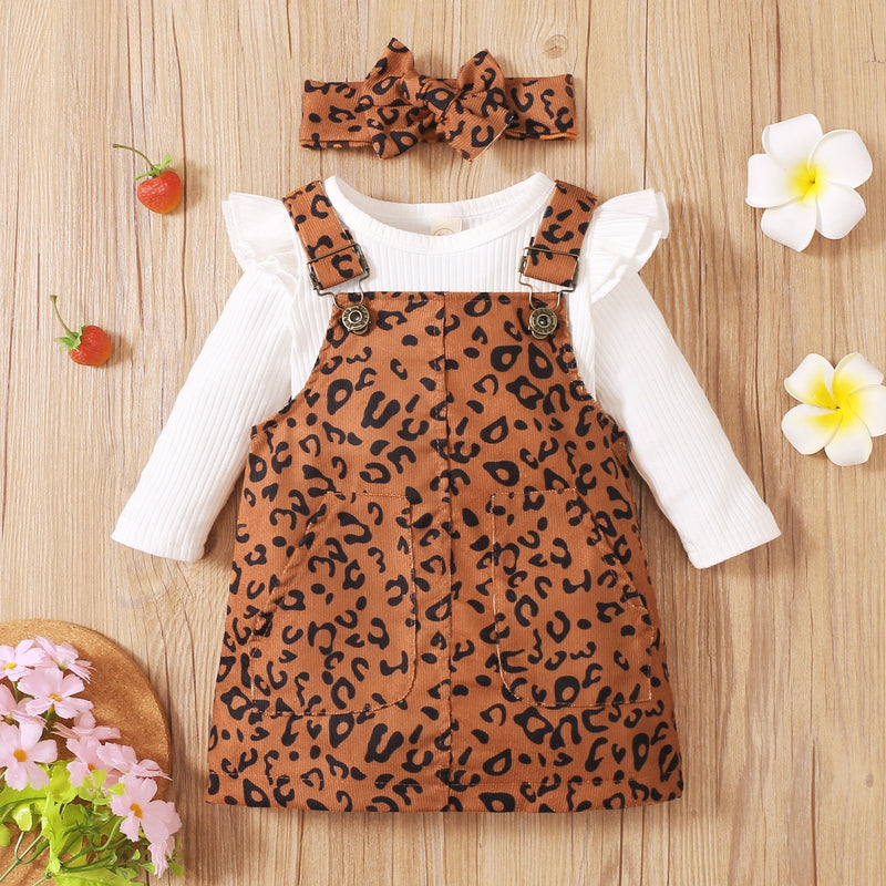 Conjunto Salopete Animal Print