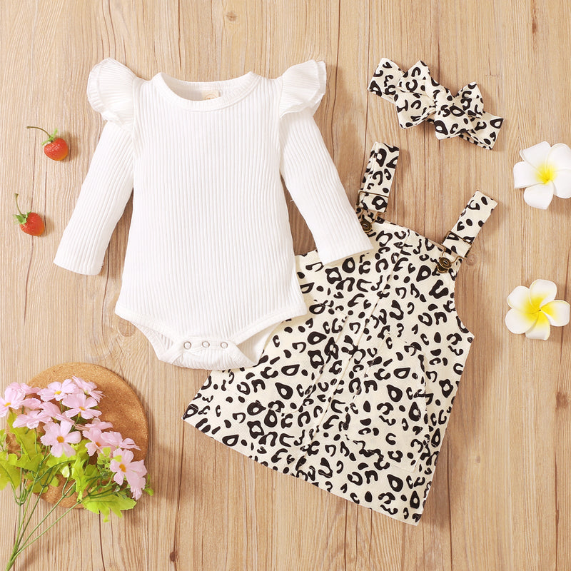 Conjunto Salopete Animal Print