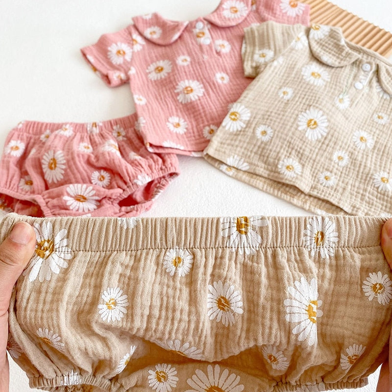 Conjunto Baby Margaridas