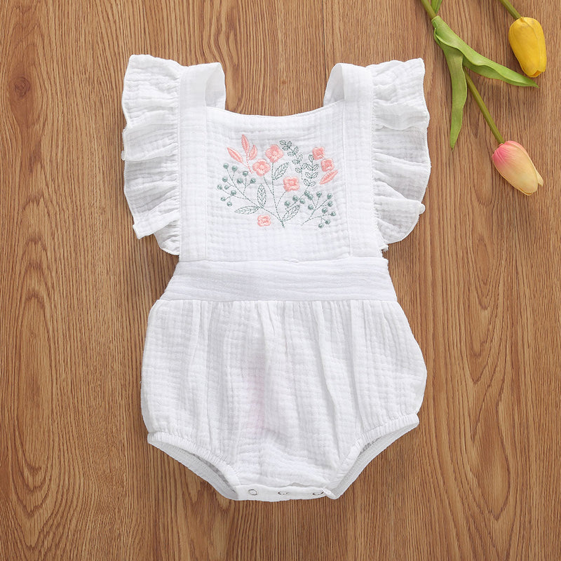 Romper Bordado Flowers