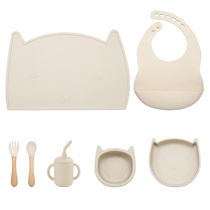 Kit Introdução Alimentar Gatinho (7 peças)