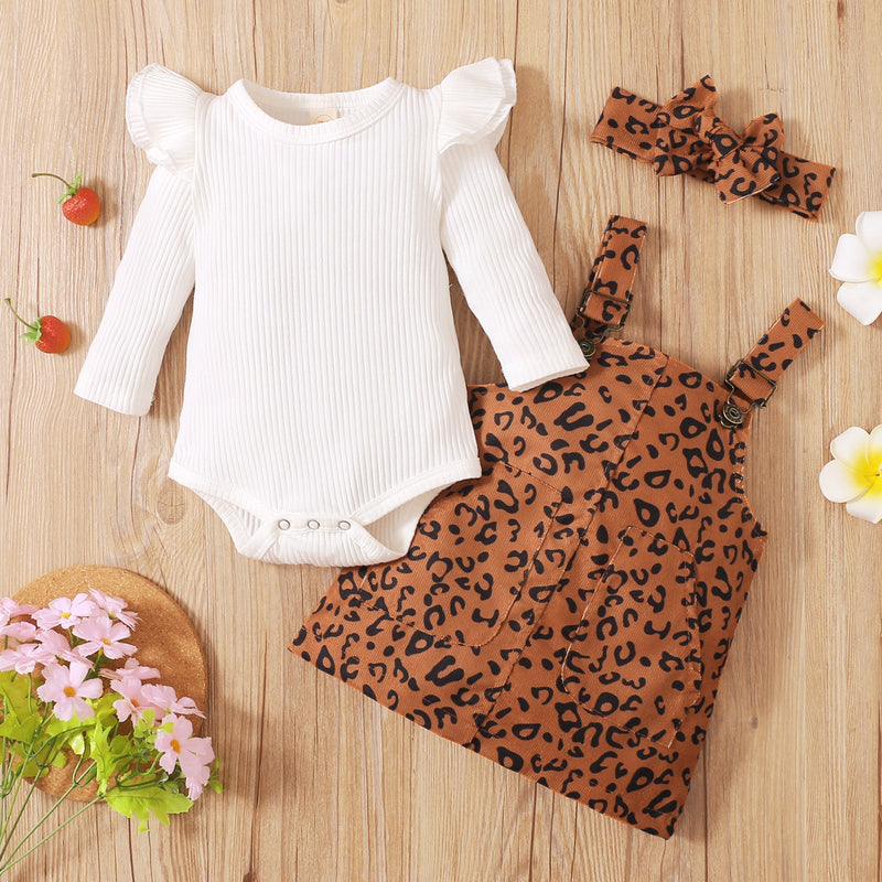 Conjunto Salopete Animal Print