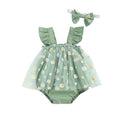 Body Baby Tutu Margarida com Laço