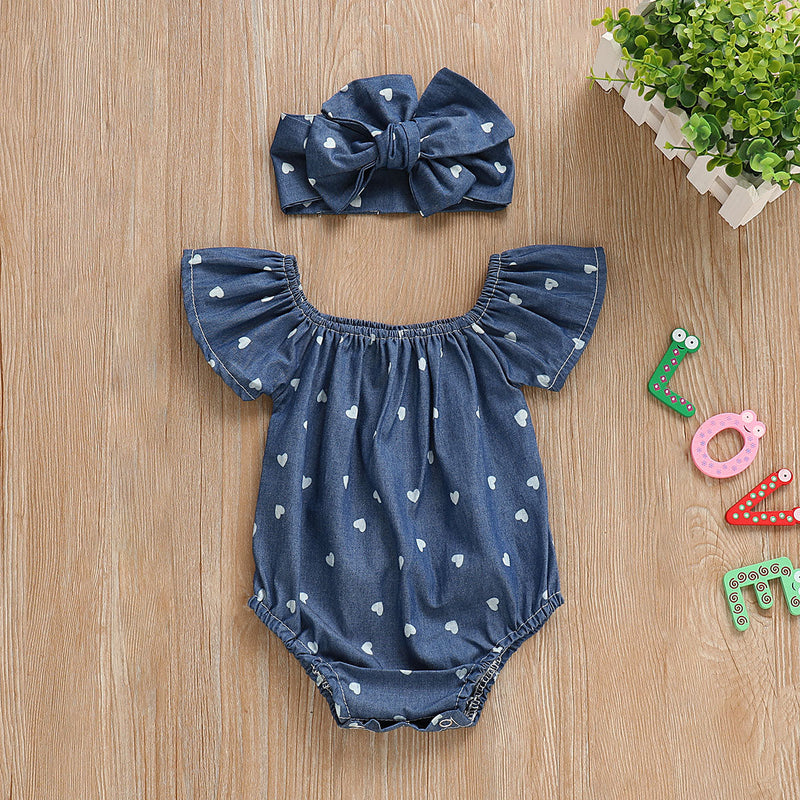 Romper Baby Zoe com Laço