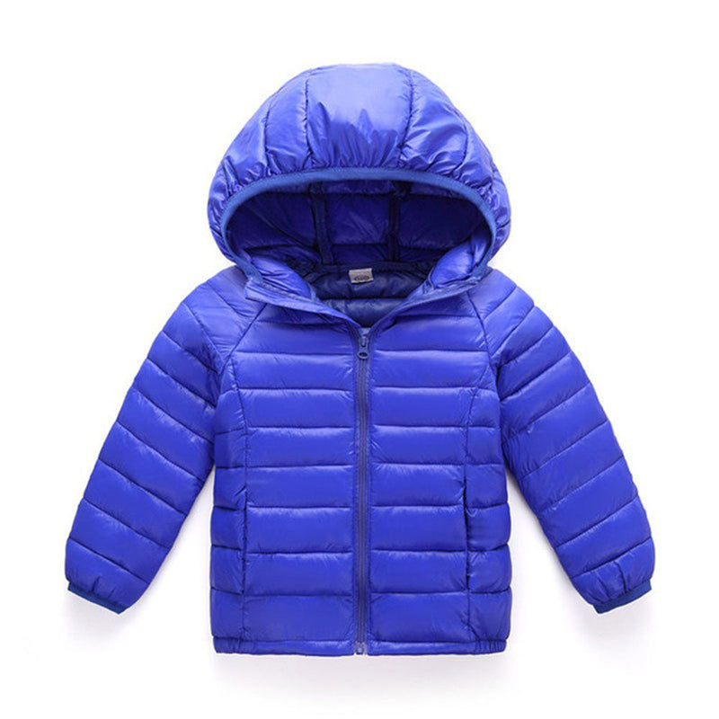 Jaqueta Puffer Infantil Feminino Masculino Com Capuz