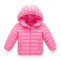 Jaqueta Puffer Infantil Feminino Masculino Com Capuz