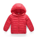 Jaqueta Puffer Infantil Feminino Masculino Com Capuz