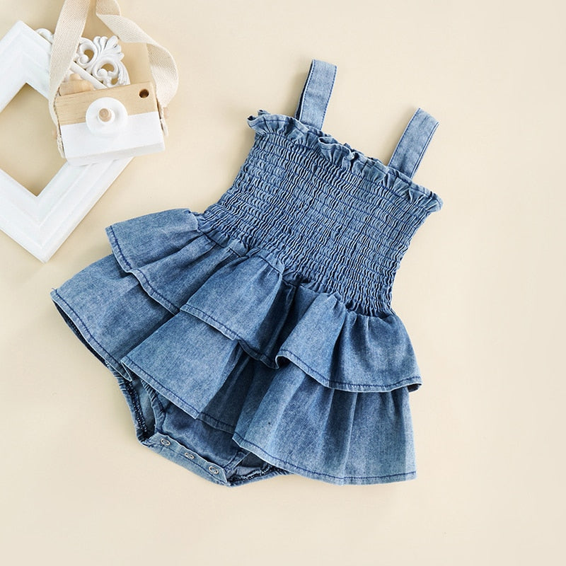 Romper Baby Jeans Lis