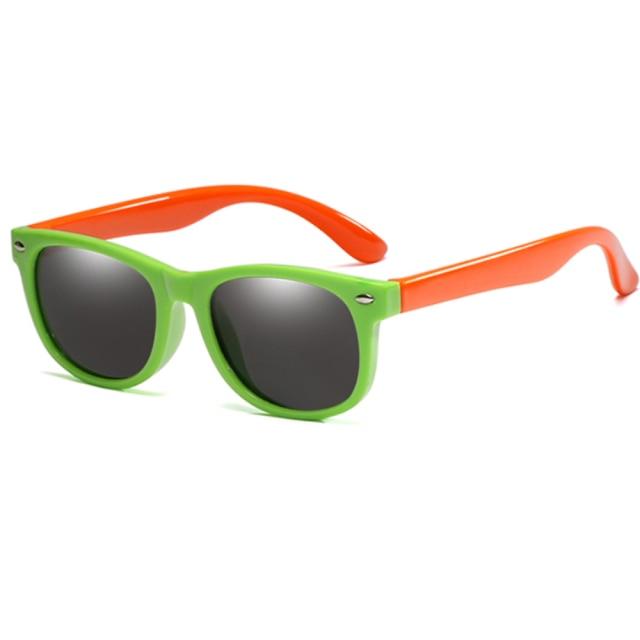 Óculos de Sol Infantil Flexível WarBlade - Lentes Polarizadas e Proteção UV400