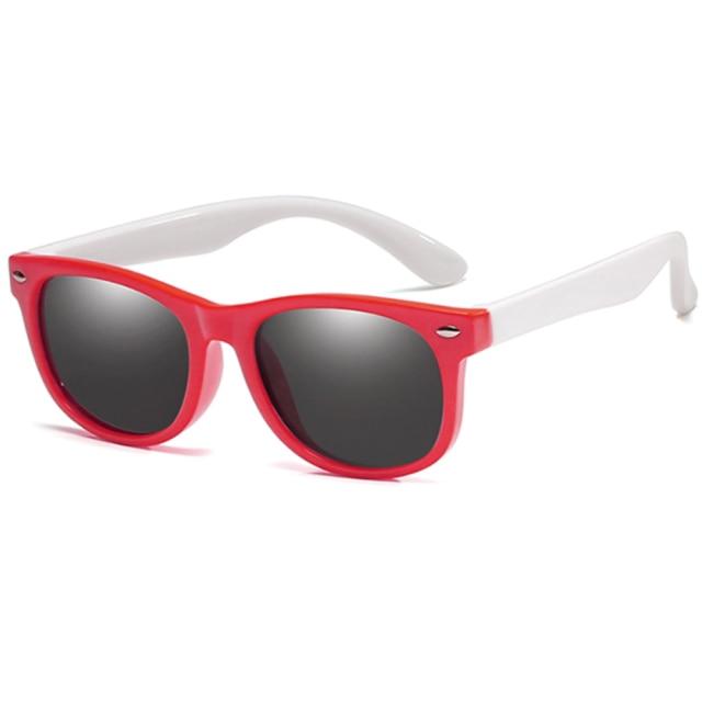 Óculos de Sol Infantil Flexível WarBlade - Lentes Polarizadas e Proteção UV400