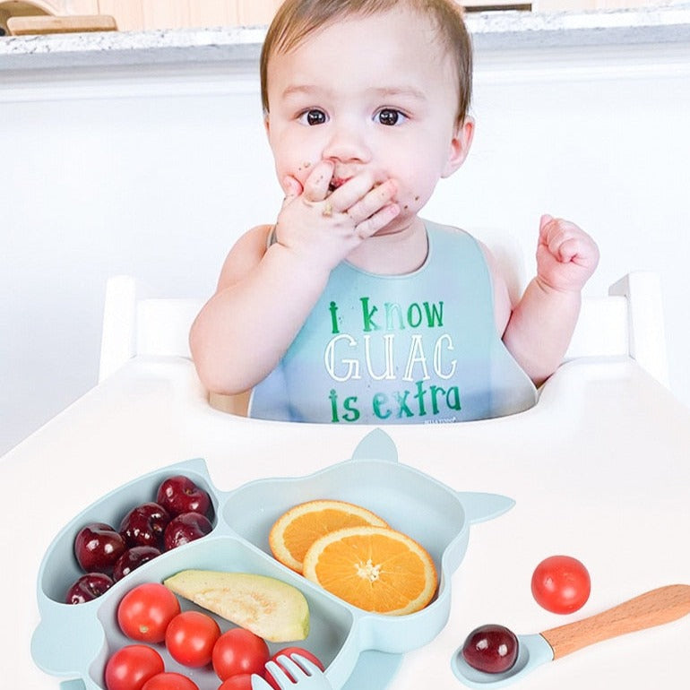 Kit De Alimentação Em Silicone 3 Peças