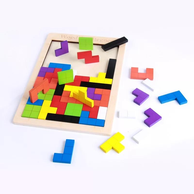 Tetris de Madeira Montessori