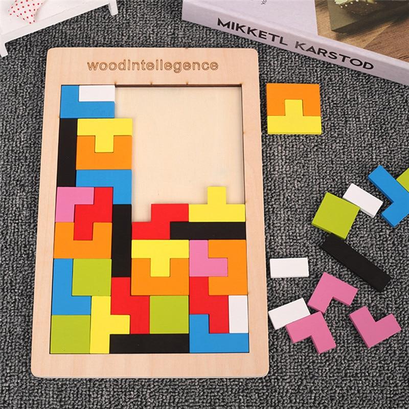 Tetris de Madeira Montessori